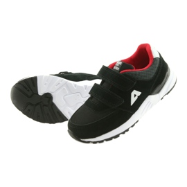 Plantilla de cuero negro American Club BS09 rojo 5
