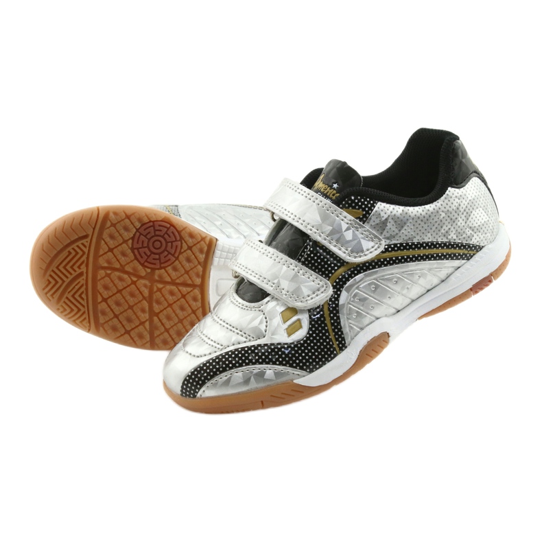 Deportes indoor American Club Silver negro gris 5