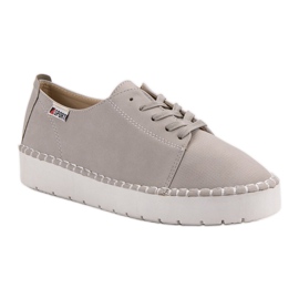 Zapatos grises atados VICES 5