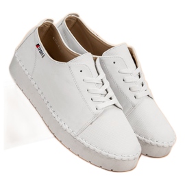 Zapatos VICES atados blancos 4