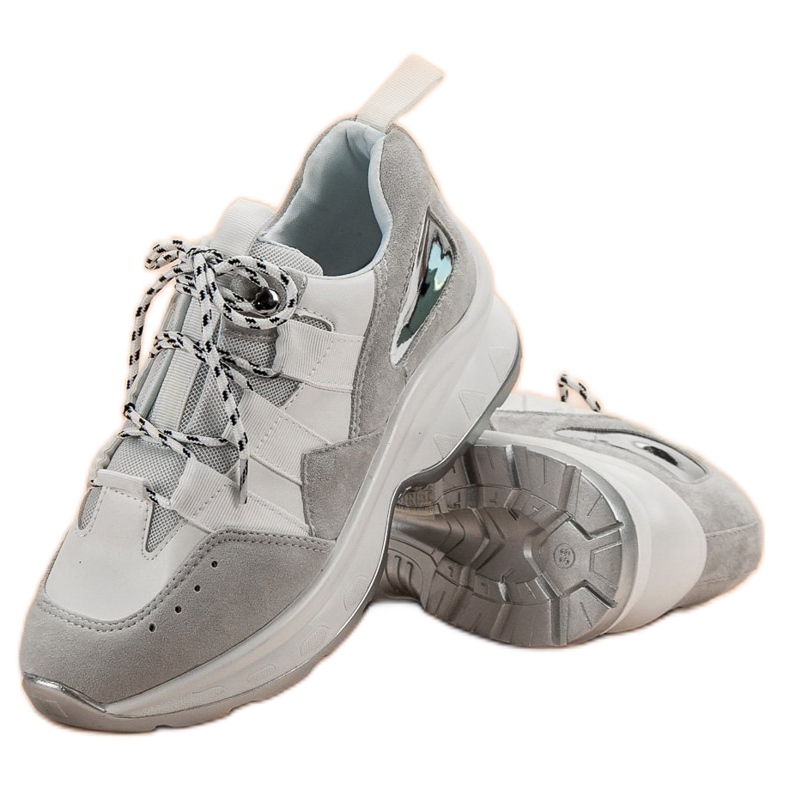 Zapatillas deportivas Light VICES blanco gris 2