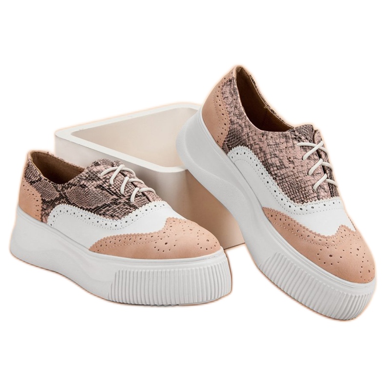 VICES Zapatos de moda rosa 2