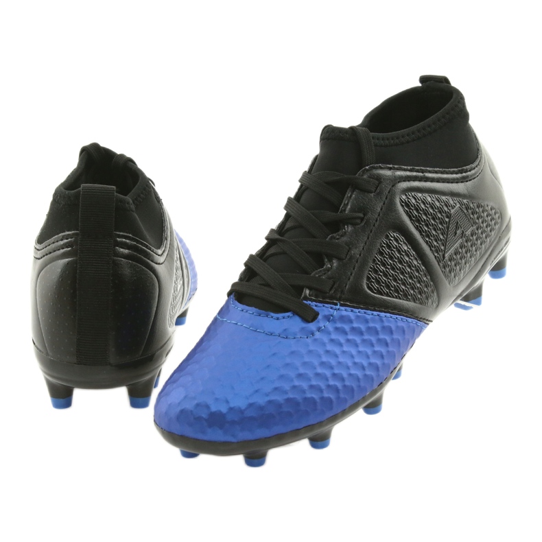 Botines deportivos American Club OG23 Royal / Black para niño azul 4