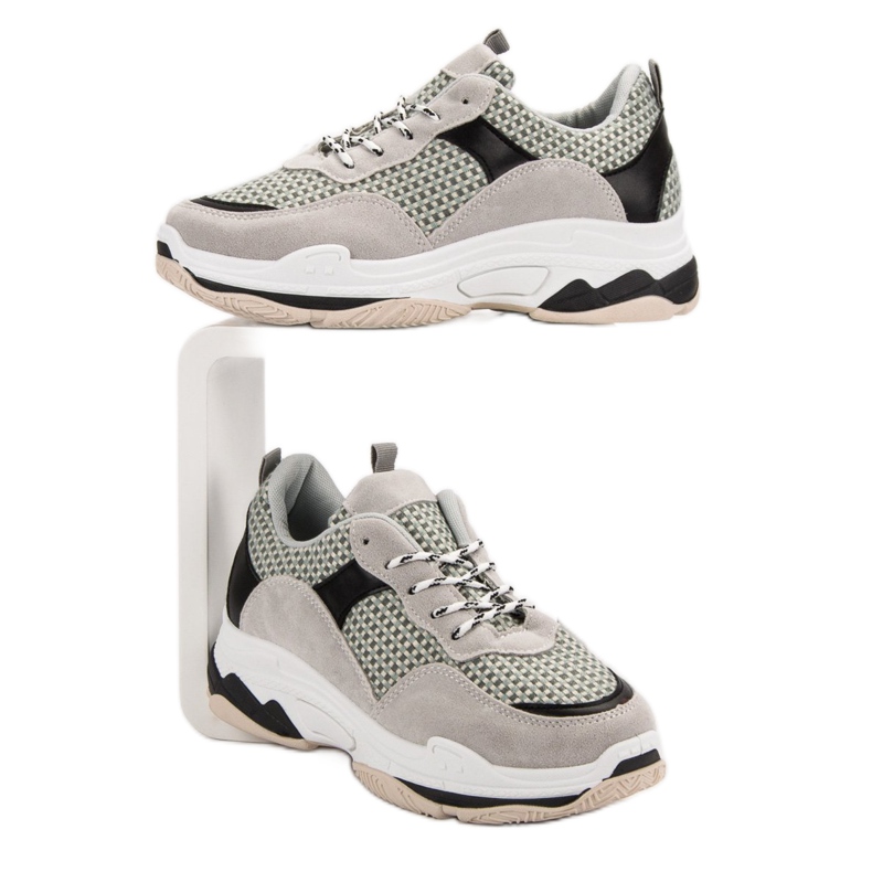 Kylie Zapatillas en la plataforma gris 2