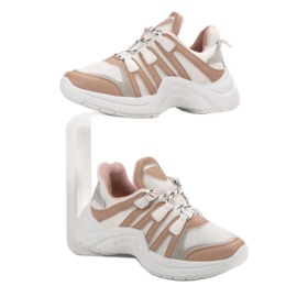 Kylie Calzado deportivo cómodo beige 1 Kylie Calzado deportivo cómodo beige 1