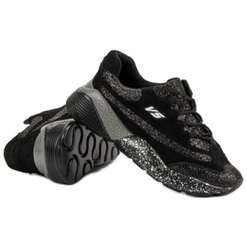 Zapatillas deportivas con purpurina VICES negro 4