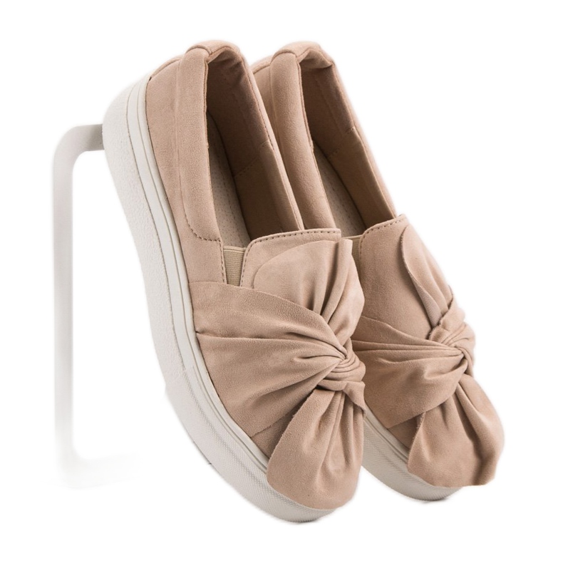 Slipons de ante con lazo VICES marrón 2 Slipons de ante con lazo VICES marrón 2