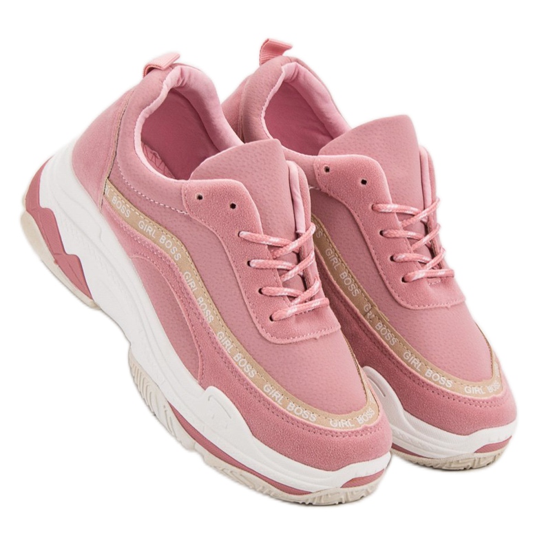 VICES Zapatos deportivos rosas 2
