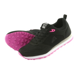 Zapatillas deportivas American Club WT26 Black negro rosado 5 Zapatillas deportivas American Club WT26 Black negro rosado 5
