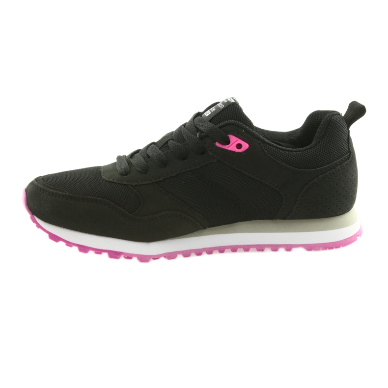 Zapatillas deportivas American Club WT26 Black negro rosado 2 Zapatillas deportivas American Club WT26 Black negro rosado 2