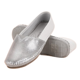 Slipons de piel VINCEZA gris 5