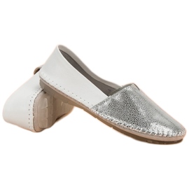 Slipons de piel VINCEZA gris 8