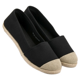 Alpargatas negras de moda negro 4