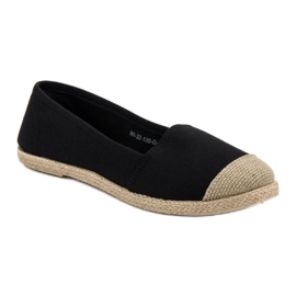 Alpargatas negras de moda negro 5