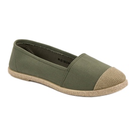 Alpargatas verdes de moda 4