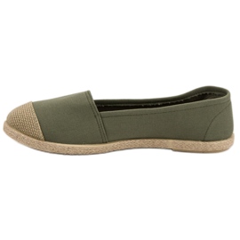 Alpargatas verdes de moda 5