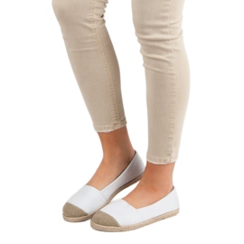 Alpargatas blancas de moda blanco 2