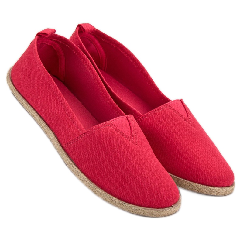 Zapatillas sin cordones rojas rojo 1 Zapatillas sin cordones rojas rojo 1