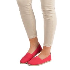 Zapatillas sin cordones rojas rojo 2