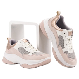 Kylie Zapatillas rosas de moda rosado 4