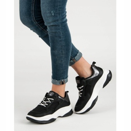 Kylie Zapatillas negras de moda negro 6