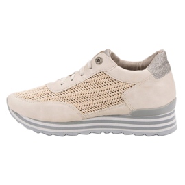 Aclys Zapatillas con estampado beige 2