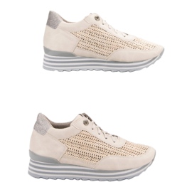 Aclys Zapatillas con estampado beige 4