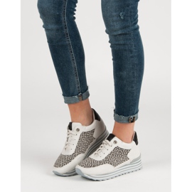 Aclys Zapatillas con estampado marrón 5