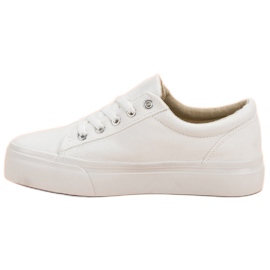 Kylie Zapatillas blancas de moda blanco 4