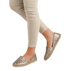 Kylie Alpargatas manchadas beige multicolor 3