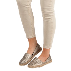 Kylie Alpargatas manchadas beige multicolor 2
