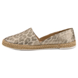 Kylie Alpargatas manchadas beige multicolor 6