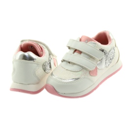 Plantilla de piel American Club GC11 blanco gris rosado 4