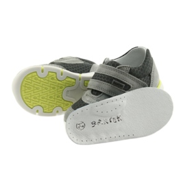 Velcro de cuero semi -sports 51949 Bartek gris 5