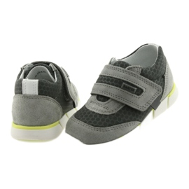 Velcro de cuero semi -sports 51949 Bartek gris 4