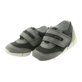 Velcro de cuero semi -sports 51949 Bartek gris 3