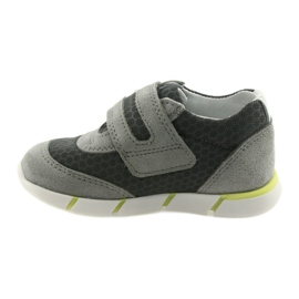 Velcro de cuero semi -sports 51949 Bartek gris 2
