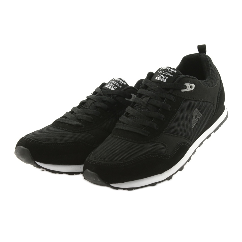 American Club Zapatillas deportivas americanas WT13 negras para hombre negro 3