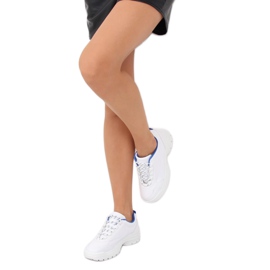 Deportivas blancas y azules 6256 Azul blanco 1 Deportivas blancas y azules 6256 Azul blanco 1
