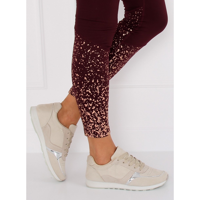 Zapatillas deportivas beige LR88082 Beige II-GAT 1