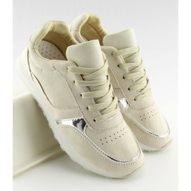Zapatillas deportivas beige LR88082 Beige II-GAT 3