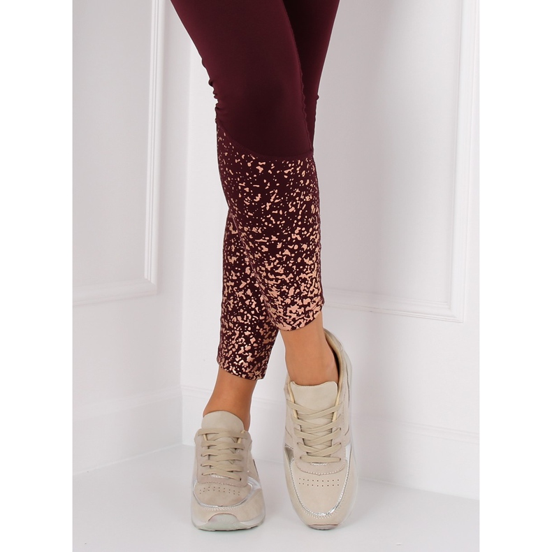 Zapatillas deportivas beige LR88082 Beige II-GAT 2