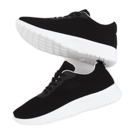 Zapatillas deportivas negras BK-116 Black negro 2