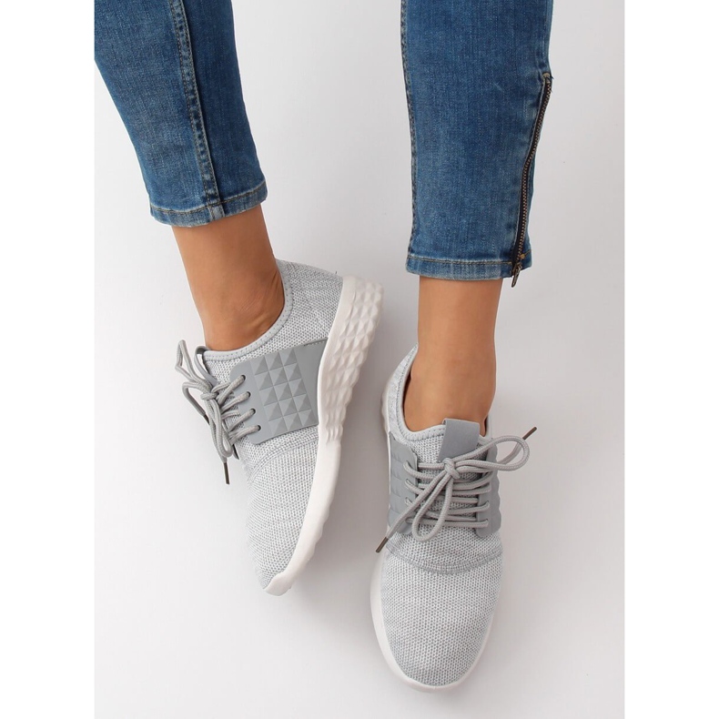 Zapatillas deportivas grises HY2810 L.GRAY 1