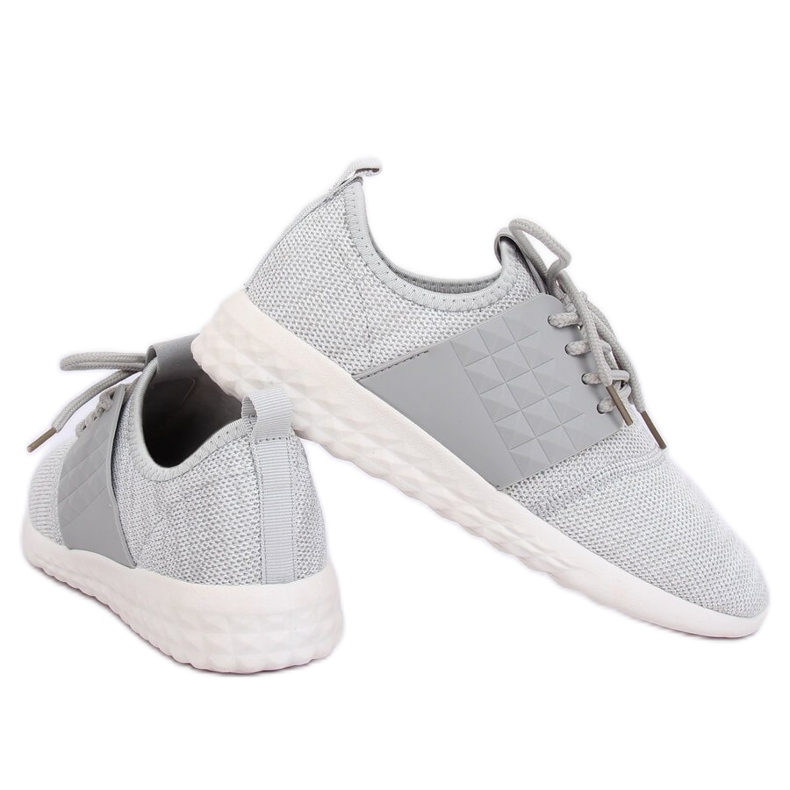 Zapatillas deportivas grises HY2810 L.GRAY 2