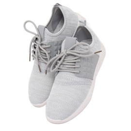 Zapatillas deportivas grises HY2810 L.GRAY 4