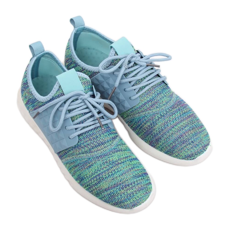 Zapatillas deportivas turquesa HY2810 Turquesa azul 2