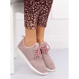 Rosa HY2810 Zapatillas deportivas rosa 1