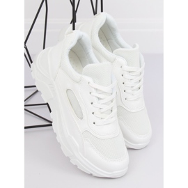 Blanco PP-37 Zapatillas deportivas blancas 3