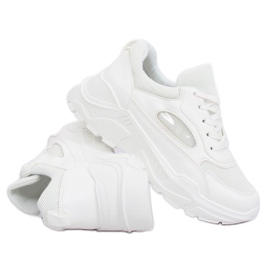 Blanco PP-37 Zapatillas deportivas blancas 2 Blanco PP-37 Zapatillas deportivas blancas 2